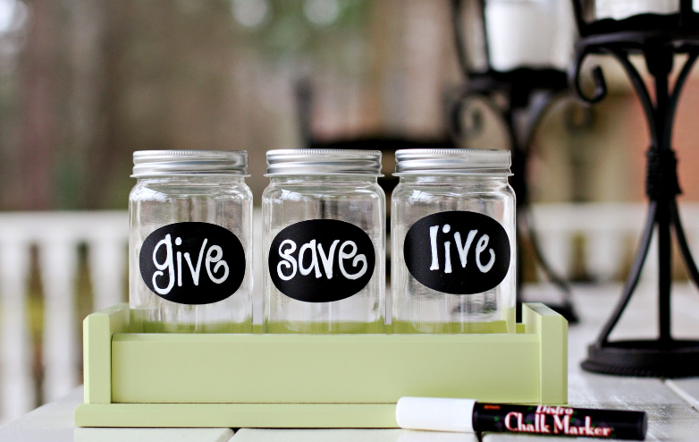 Give, Save and Live Jars