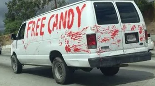 Standard Kidnapper Van from the 1980s-90s era
